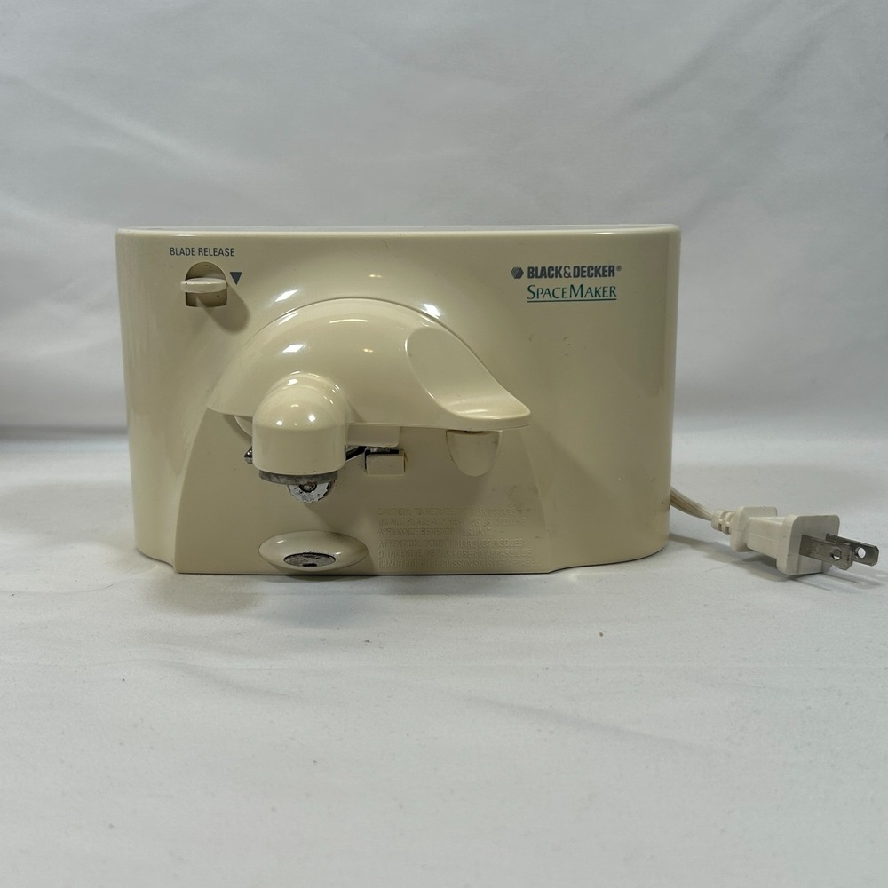 Vintage Black & Decker Spacemaker EC75 Type 1 Automatic Can Opener Tested